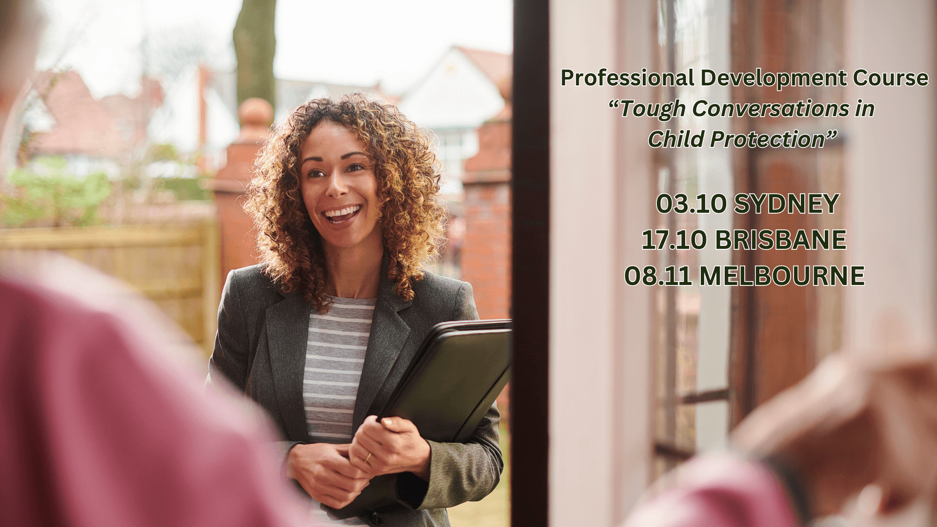 Tough Conversations™ in Child Protection is coming to Sydney | Brisbane | Melbourne in Spring 2024