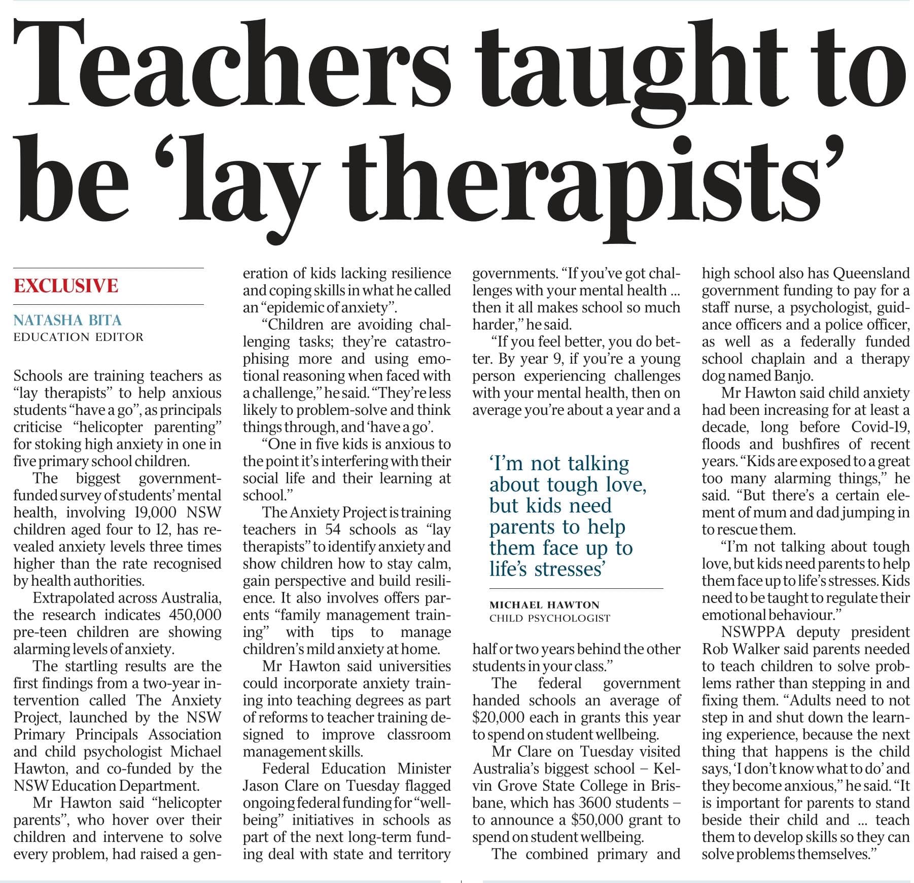 NSWPPA and The Anxiety Project